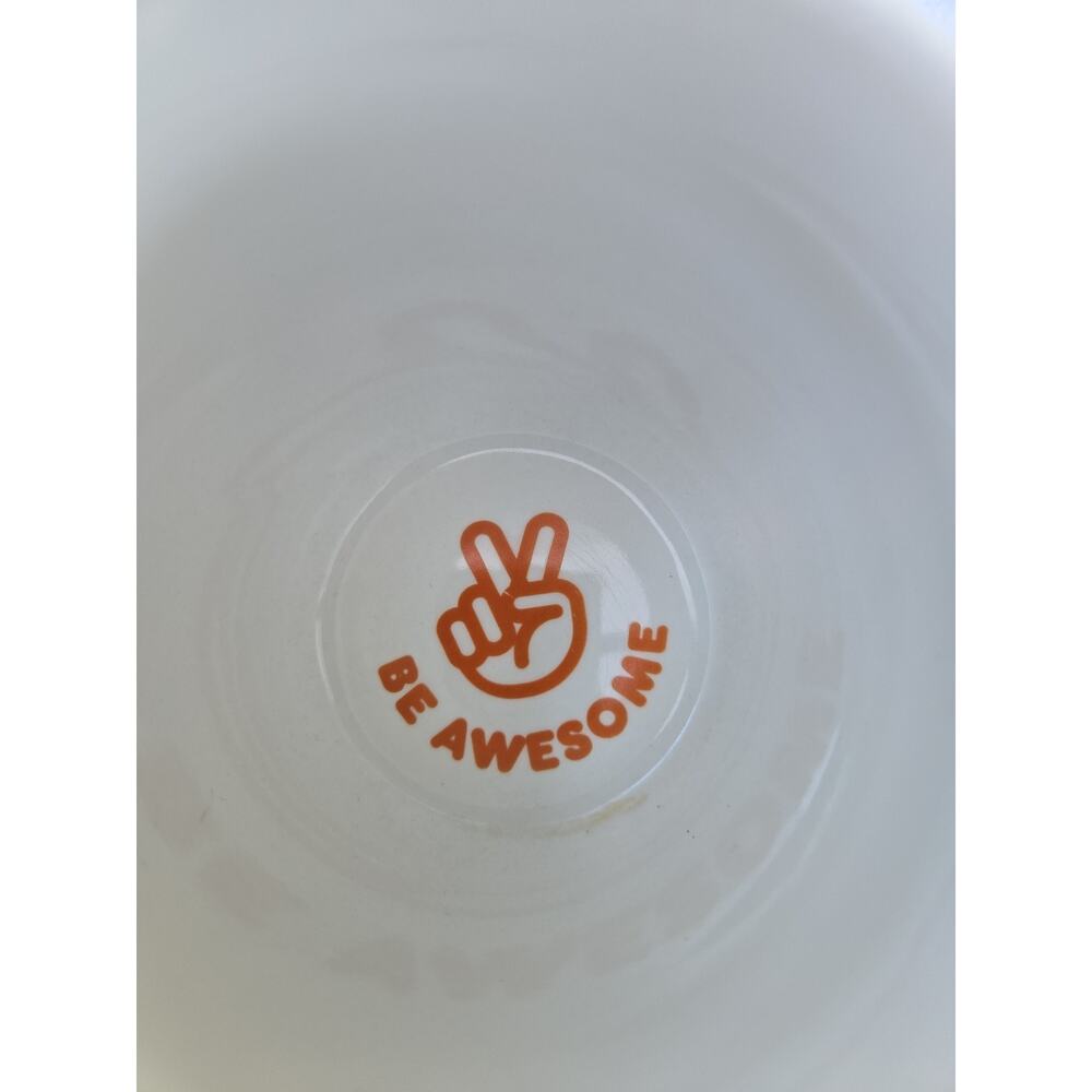 DUNKIN DONUTS WAKE UP Drink DUNKIN Be Awesome Blue Coffee Mug 20 oz - Picture 2 of 4